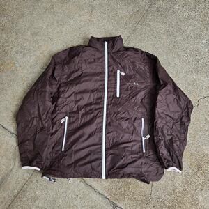 Vtg Y2k TRIPLE FIVE SOUL Convertible 2-in-1 Track Jacket Vest Lg Streetwear